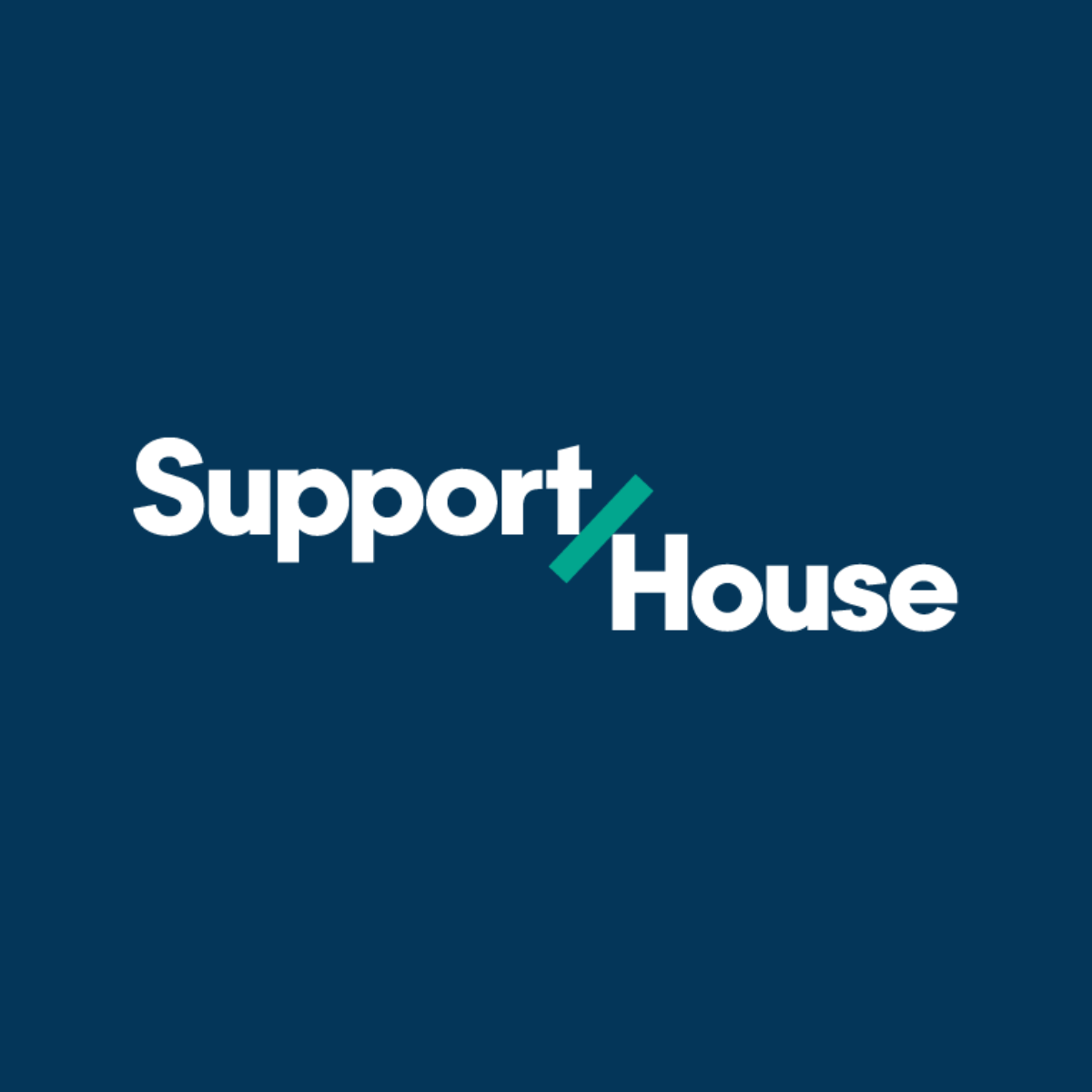 Support House logo on dark blue banner